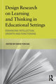 Book cover of: Design Research on Learning and Thinking in Educational Settings. By: David Yun Dai