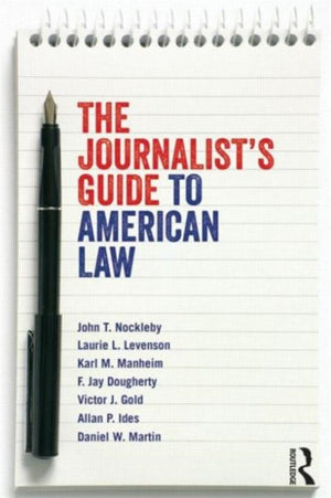 Journalist's Guide to American Law