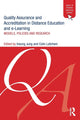 Book cover of: Quality Assurance and Accreditation in Distance Education and e-Learning. By: Insung Jung