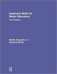 Book cover of: Keyboard Skills for Music Educators: Score Reading. By: Shellie Gregorich