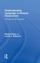 Book cover of: Understanding Language in Diverse Classrooms. By: Marilyn Shatz