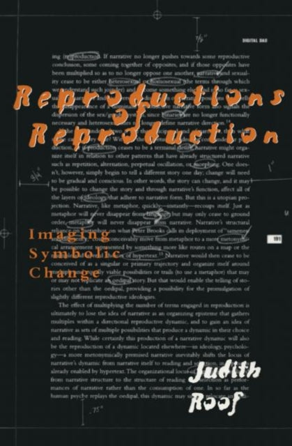 Book cover of: Reproductions of Reproduction. By: Judith Roof