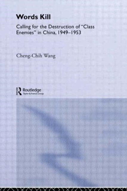 Book cover of: Words Kill. By: Cheng-Chih Wang