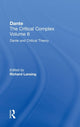 Book cover of: Dante and Interpretation: From the Renaissance to the Romantics. By: Richard Lansing