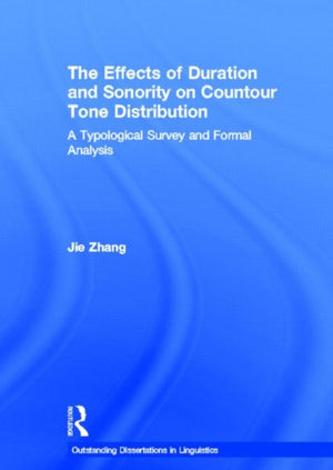 Effects of Duration and Sonority on Countour Tone Distribution