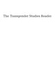 Book cover of: Transgender Studies Reader