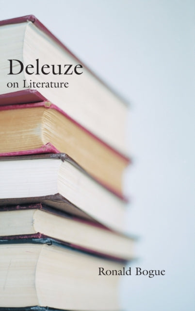 Book cover of: Deleuze on Literature. By: Ronald Bogue