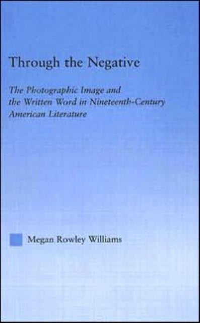 Book cover of: Through the Negative
