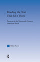 Book cover of: Reading the Text That Isn't There