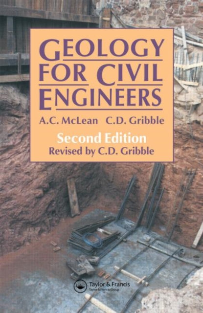 Book cover of: Geology for Civil Engineers. By: C. Gribble