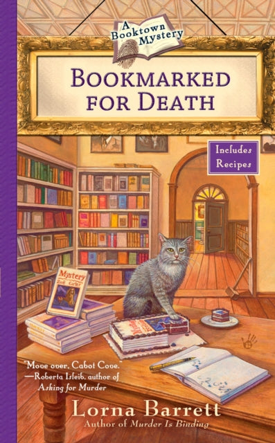 Book cover of: Bookmarked for Death. By: Lorna Barrett