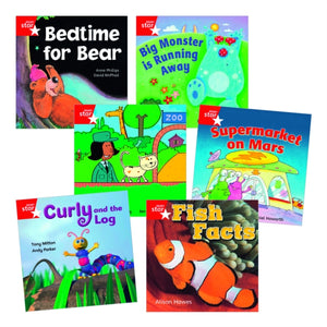 Learn at Home:Star Reading Red Level Pack (5 fiction and 1 non-fiction book)