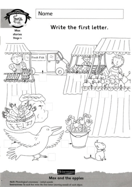 Book cover of: Literacy Edition Storyworlds Stage 4, Animal World, Workbook