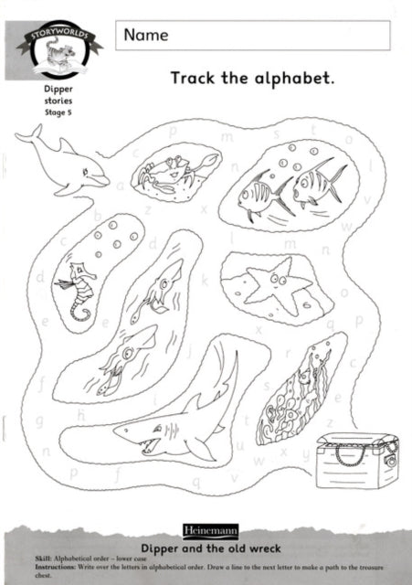 Book cover of: Literacy Edition Storyworlds Stage 5, Animal World, Workbook