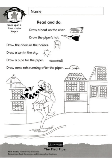 Book cover of: Literacy Edition Storyworlds Stage 7, Once Upon A Time World, Workbook 8 Pack