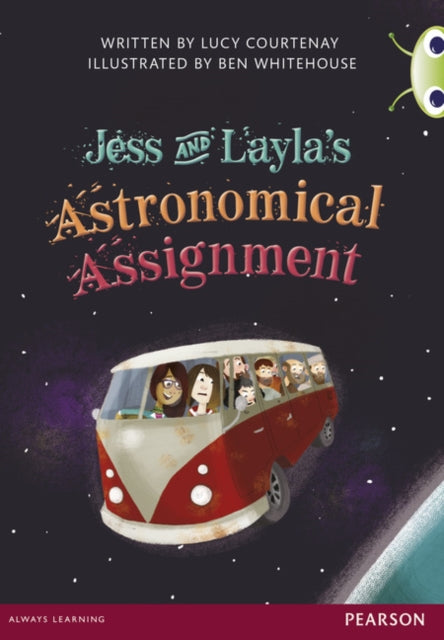 Book cover of: Bug Club Red A (KS2) Jess & Layla's Astronomical Assignment. By: Lucy Courtenay