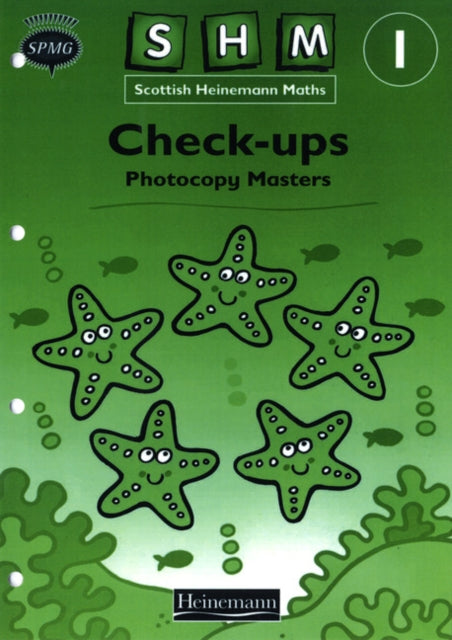 Book cover of: Scottish Heinemann Maths 1, Check-up Workbook PCMs. By: Scottish Primary Mathematics Group