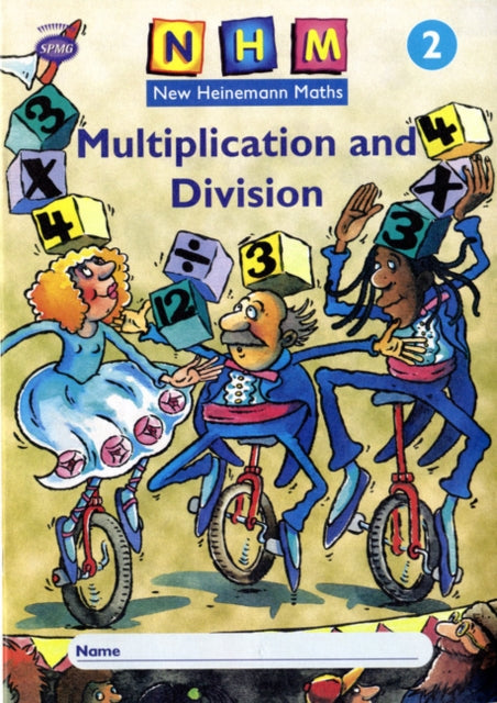 Book cover of: New Heinemann Maths Yr2, Multiplication Activity Book (8 Pack). By: Scottish Primary Mathematics Group