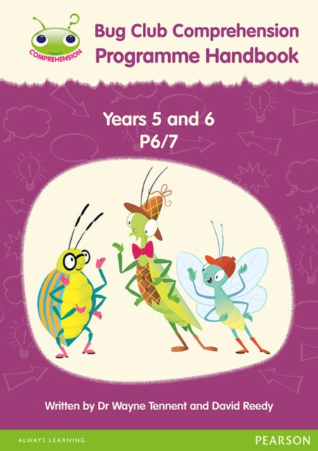 Book cover of: Bug Club Pro Guided Upper Key Stage 2 Teacher Handbook. By: Wayne Tennant