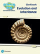Book cover of: Science Bug: Evolution and inheritance Workbook. By: Deborah Herridge