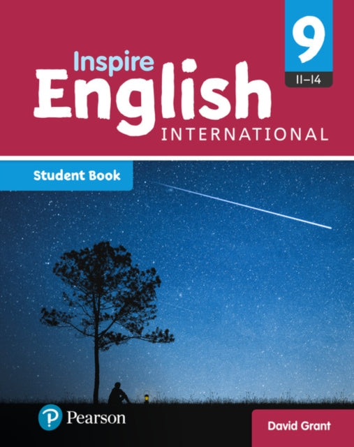 Book cover of: Inspire English International Year 9 Student Book. By: Grant, David