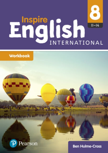 Book cover of: Inspire English International Year 8 Workbook. By: Grant, David