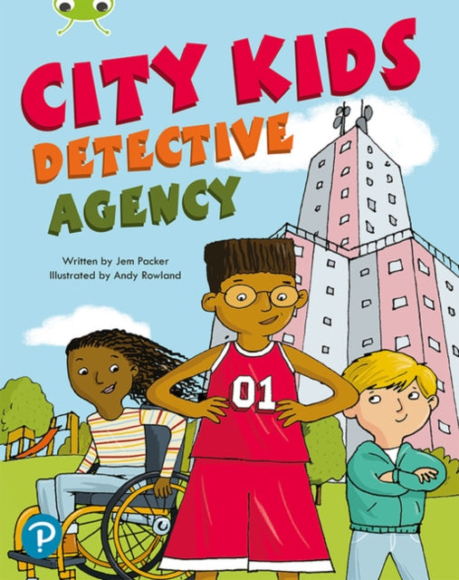 Book cover of: Bug Club Shared Reading: City Kids Detective Agency (Year 2). By: Jem Packer