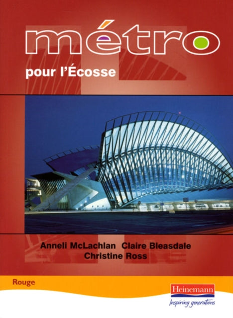 Book cover of: Metro pour L'Ecosse Rouge Student Book. By: Anneli McLachlan