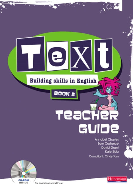 Book cover of: Text: Building Skills in English 11-14 Teacher Guide 2. By: Annabel Charles