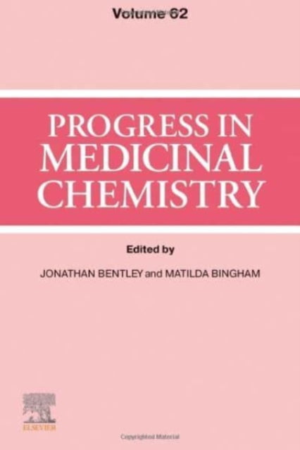 Book cover of: Progress in Medicinal Chemistry. By: Jonathan Bentley
