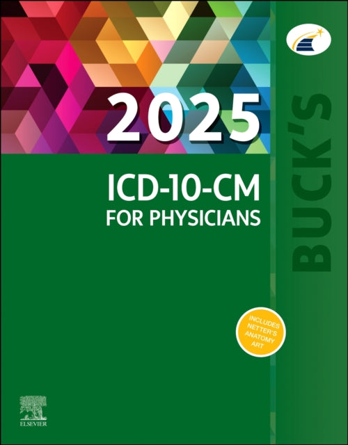 Book cover of: Buck's 2025 ICD-10-CM for Physicians. By: Elsevier Inc