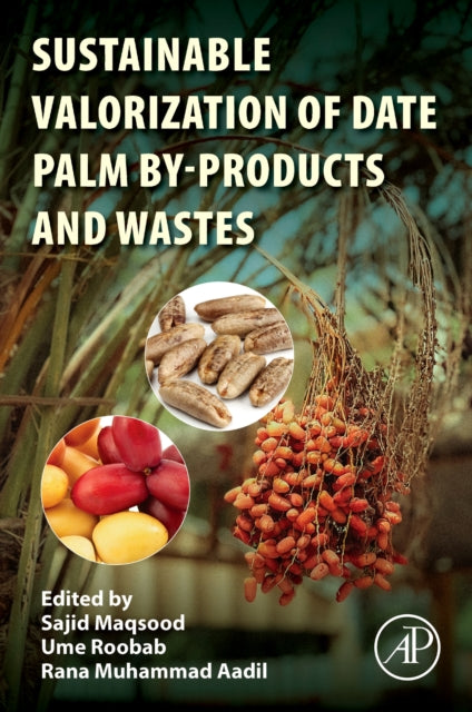 Book cover of: Sustainable Valorization of Date Palm By-products and Wastes. By: Sajid Maqsood