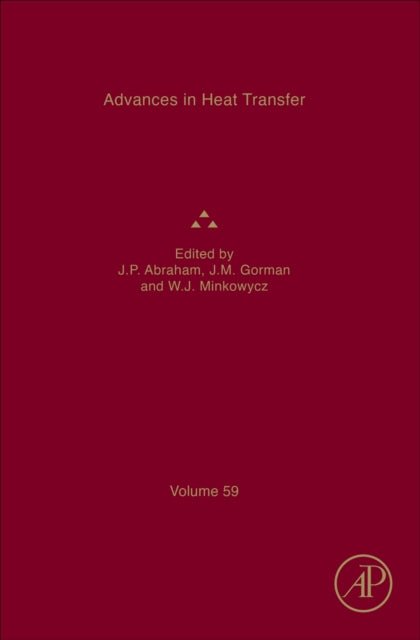 Book cover of: Advances in Heat Transfer