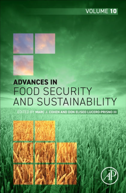 Book cover of: Advances in Food Security and Sustainability