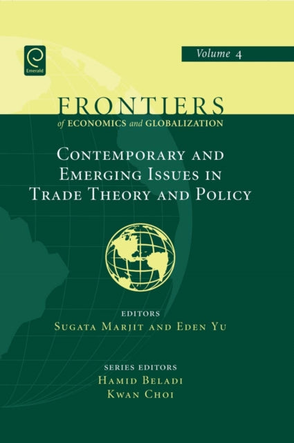 Book cover of: Contemporary and Emerging Issues in Trade Theory and Policy. By: Sugata Marjit