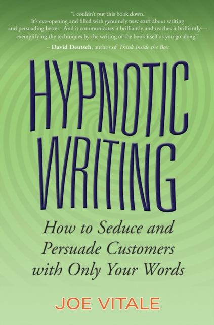 Book cover of: Hypnotic Writing. By: Joe Vitale