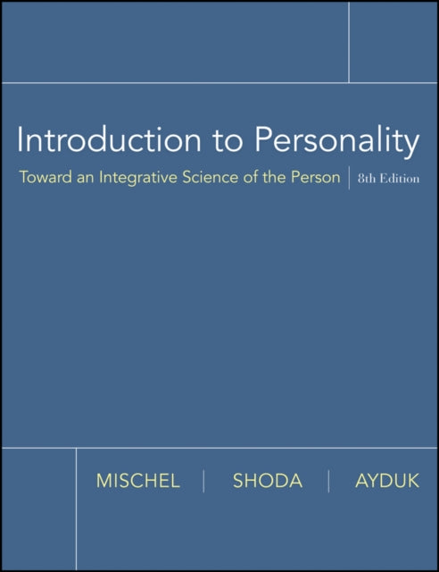 Book cover of: Introduction to Personality. By: Walter Mischel