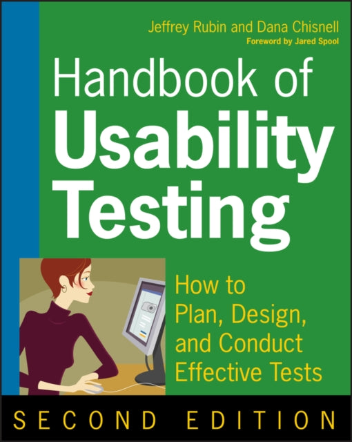 Book cover of: Handbook of Usability Testing. By: Jeffrey Rubin