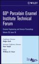 Book cover of: 69th Porcelain Enamel Institute Technical Forum, Volume 28, Issue 10. By: William D. Faust