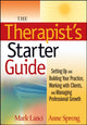 Book cover of: Therapist's Starter Guide. By: Mark Lanci