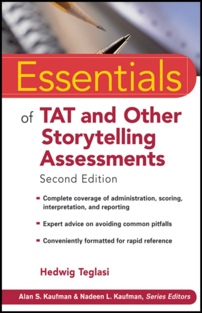 Book cover of: Essentials of TAT and Other Storytelling Assessments. By: Hedwig Teglasi