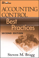 Book cover of: Accounting Control Best Practices. By: Steven M. Bragg