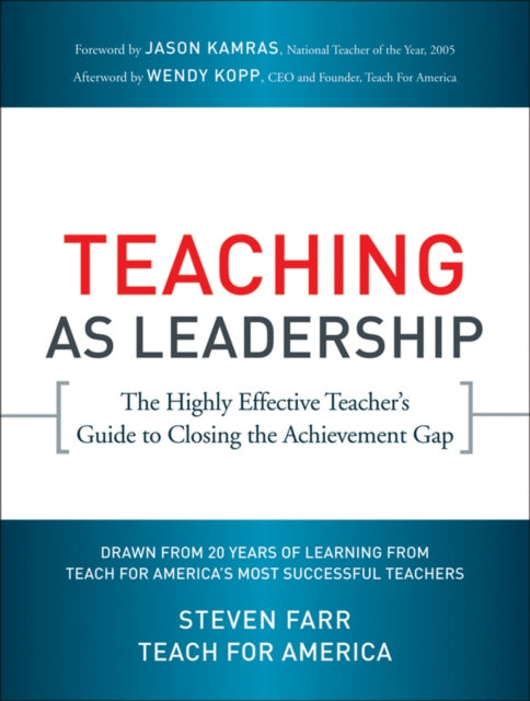 Book cover of: Teaching As Leadership. By: Steven Farr