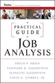 Book cover of: Practical Guide to Job Analysis