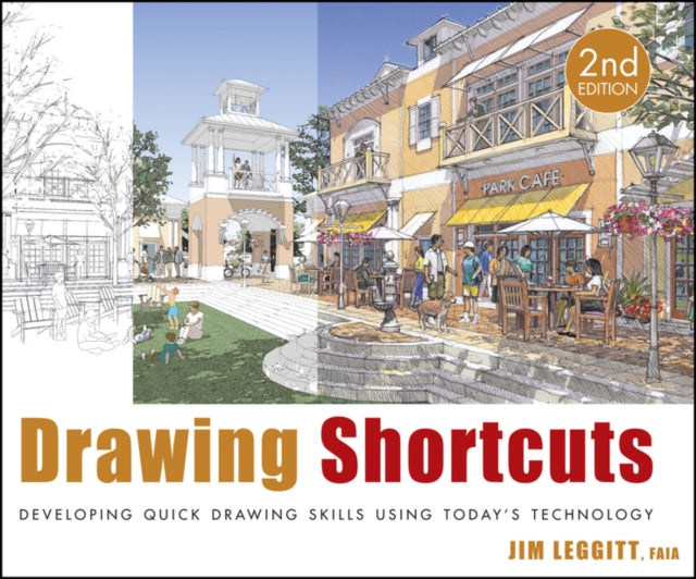 Book cover of: Drawing Shortcuts. By: Jim Leggitt
