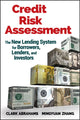 Book cover of: Credit Risk Assessment. By: Clark R. Abrahams