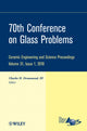 Book cover of: 70th Conference on Glass Problems, Volume 31, Issue 1. By: Conference on Glass Problems (70th 2009 Columbus, Ohio)