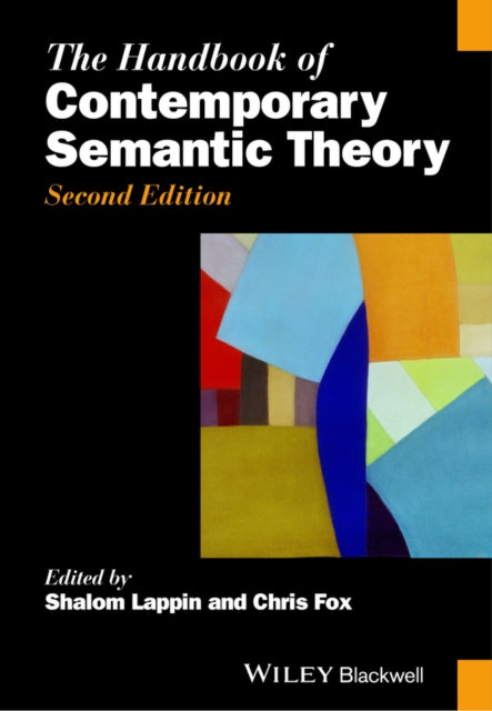 Book cover of: Handbook of Contemporary Semantic Theory. By: Shalom Lappin