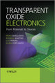 Book cover of: Transparent Oxide Electronics. By: Pedro Barquinha