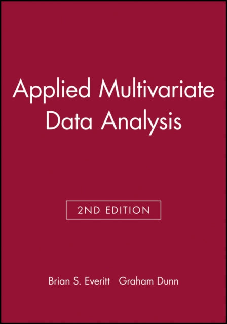 Book cover of: Applied Multivariate Data Analysis. By: Brian S. Everitt